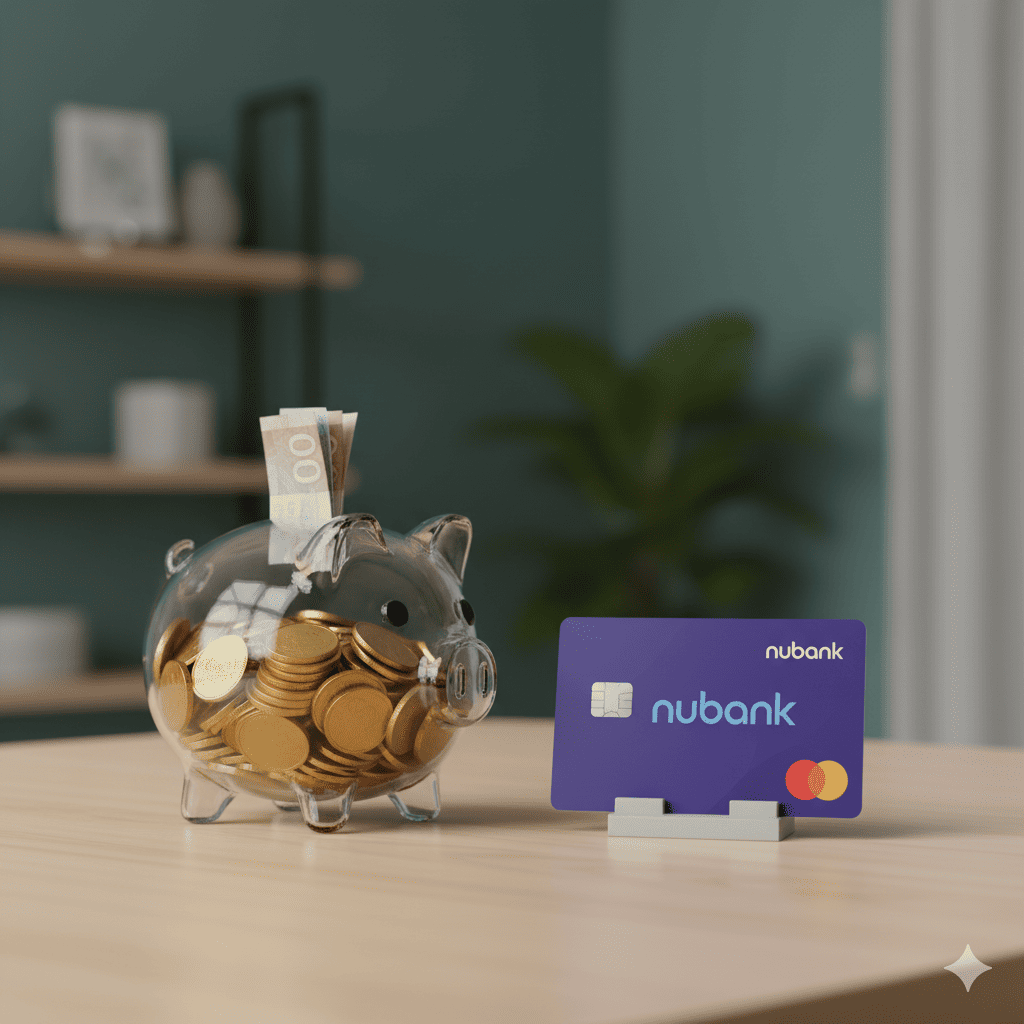 No momento, você está visualizando Quanto rende 100 mil no Nubank e na Poupança por mês? Descubra onde seu dinheiro trabalha mais